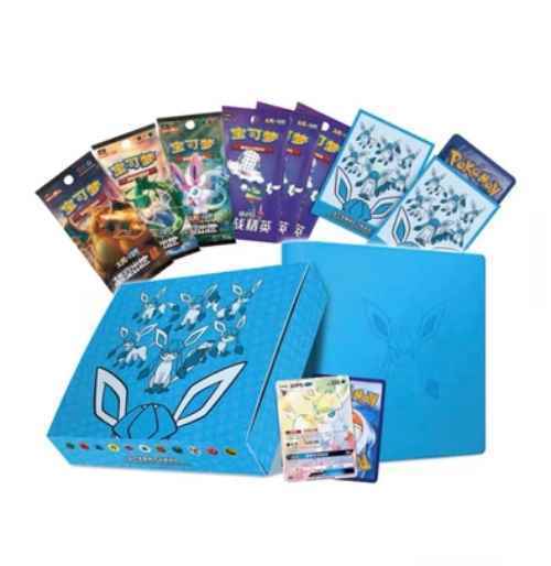 Pokemon TCG Sun & Moon Chinese Edition Eevee GX Glaceon Gift Box (CSMY2 C)
