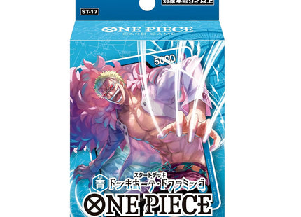 [JAPANESE] ONE PIECE Card Game Starter Deck BLUE DONQUIXOTE DOFLAMINGO ST-17