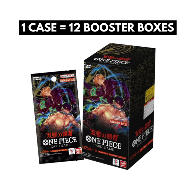 [JAPANESE VERSION] OP-06 ONE PIECE TCG TWIN CHAMPIONS BOOSTER BOX 1 Full Case