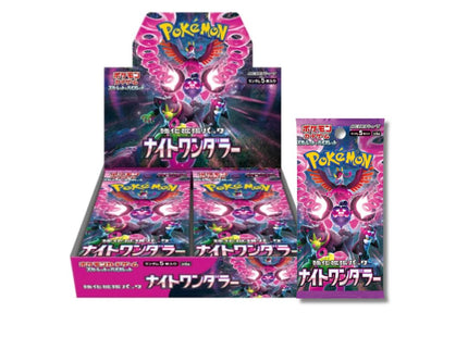 Japanese Pokémon Scarlet &amp; Violet Night Wanderer sv6a Booster Box