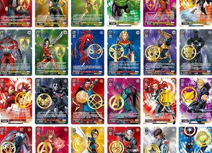 Weiss Schwarz Japanese Marvel cards