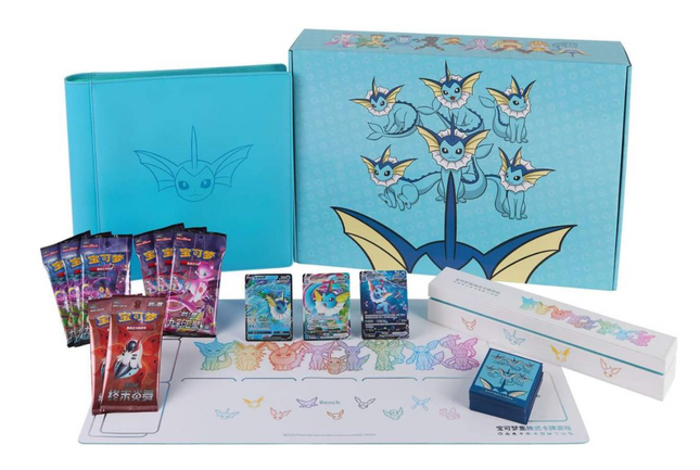 預購 [S-CHINESE] Pokemon Eevee Evolution Vaporeon 高級禮盒 Eeveelution