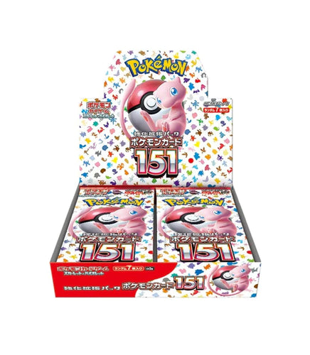 Shop Now Japanese Pokemon 151 SV2a Booster Box - Reprint 